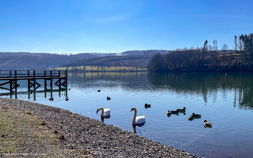 Badestelle Hunswinkel, Listertalsperre