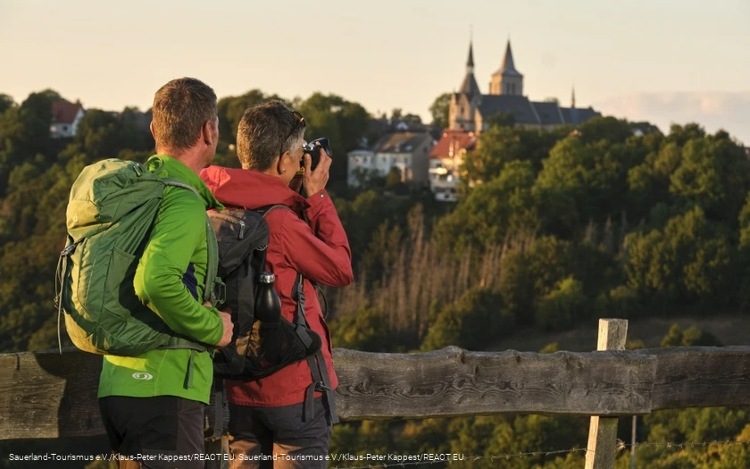 Blick auf Obermarsberg