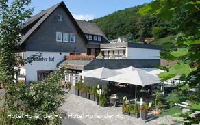 Hausansicht Hotel Holländer Hof Grevenstein