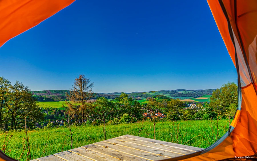 Übernachten am Diemelsee