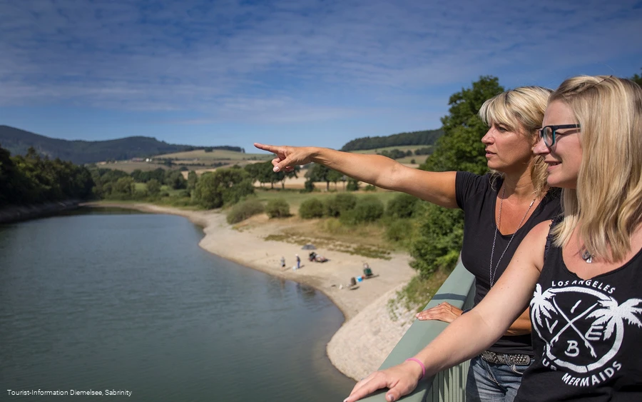 Wandern um Naturpark Diemelsee