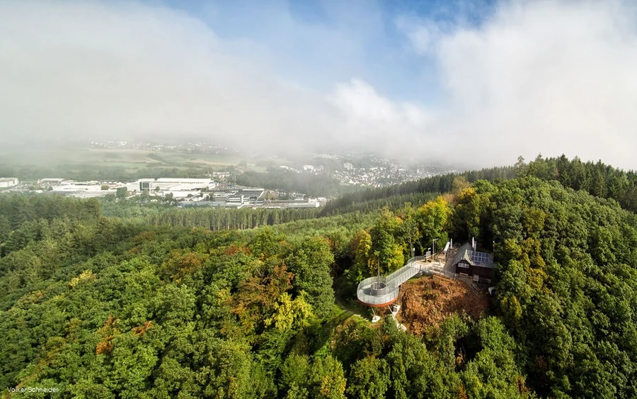 Der Biggeblick von oben