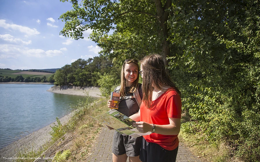 Wandern am Diemelsee im Sauerland