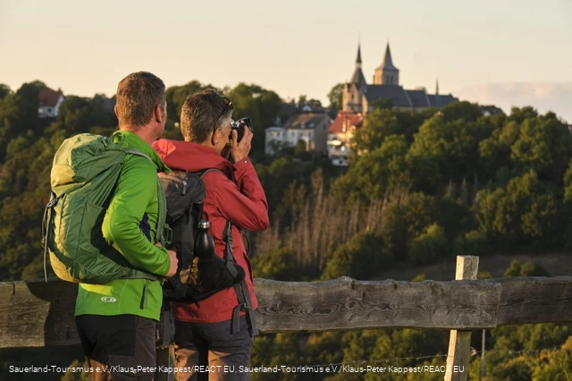 Blick auf Obermarsberg